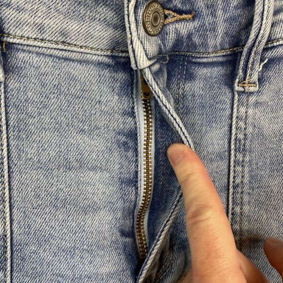 Judy blue jeans women's 5 | 27x31 light wash cargo jogger jb88691 no string - Picture 7 of 15